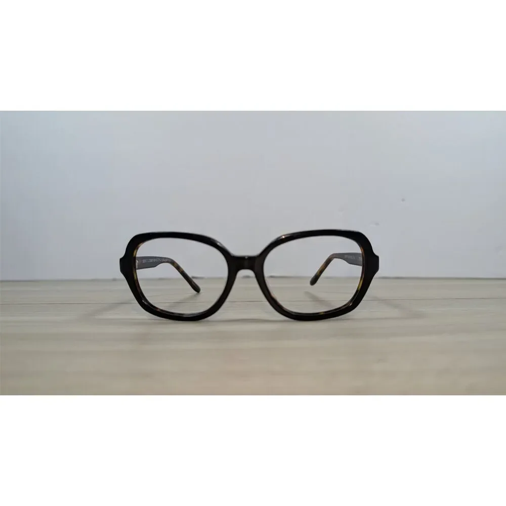 BCBG Max Azria Eyeglass Frames Women Tortoise 52-17-125 CV Elastic No Lenses